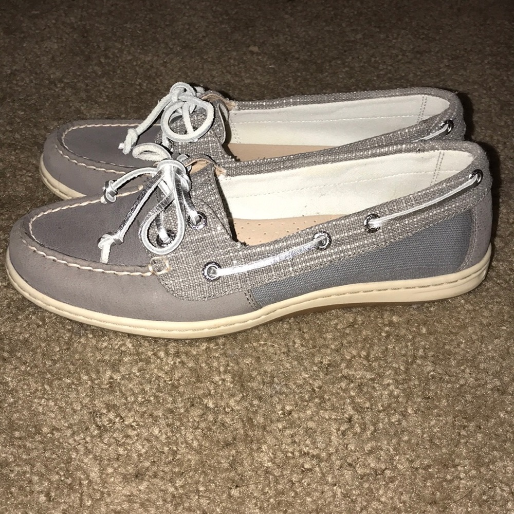 Gray Sperrys - image 2